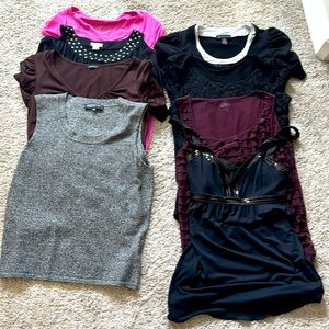 Set of 8 tops/blouses Medium Size